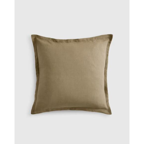 NWOT Quince European Linen Sham Euro Size Aloe 26x26 - Picture 4 of 4